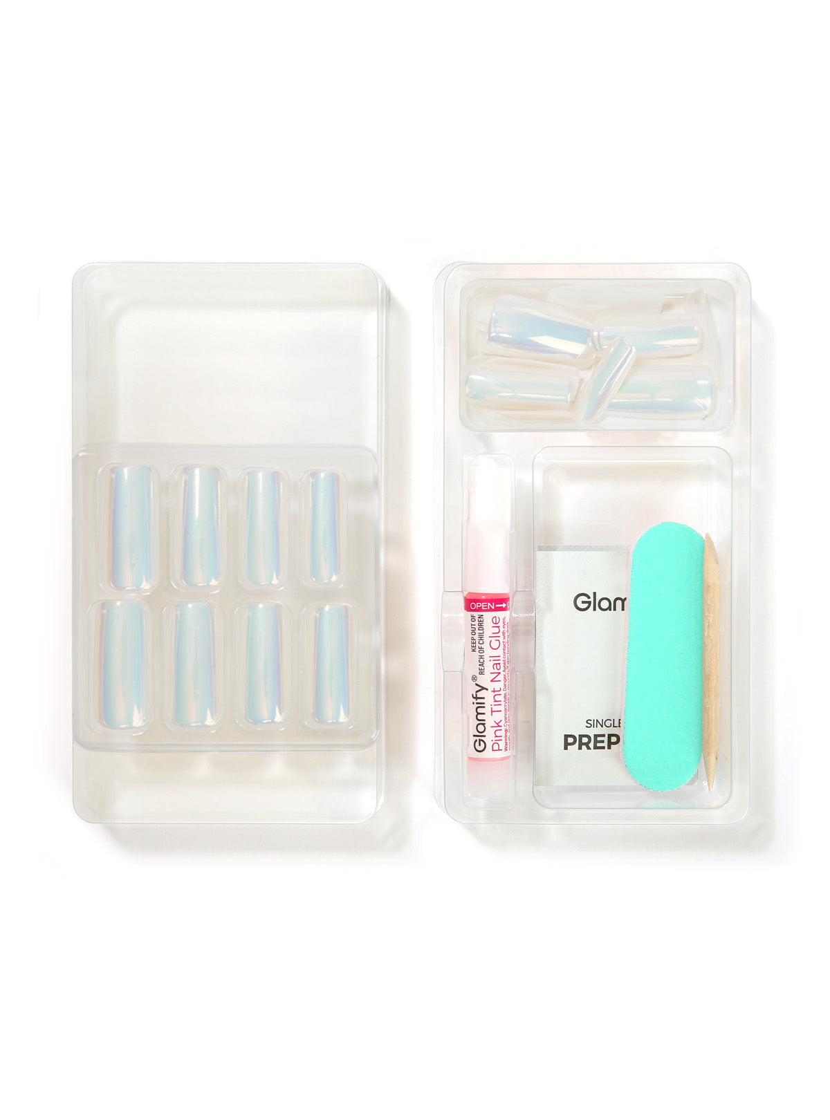 NTMR03 Mesmerize Premium Press On Nails - Square Long
