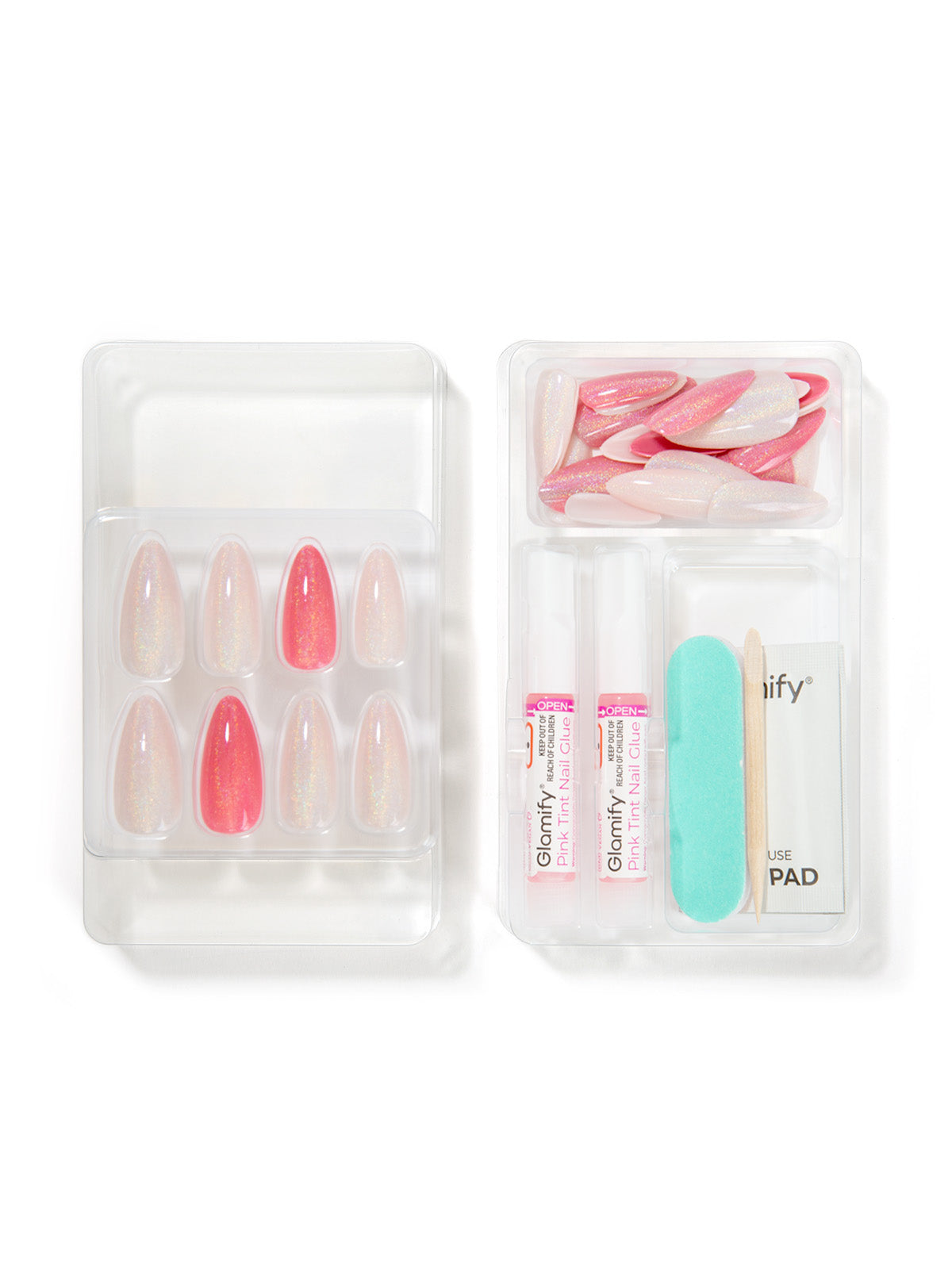 NTYT04 Yours Truly Press On Nails - Almond Long