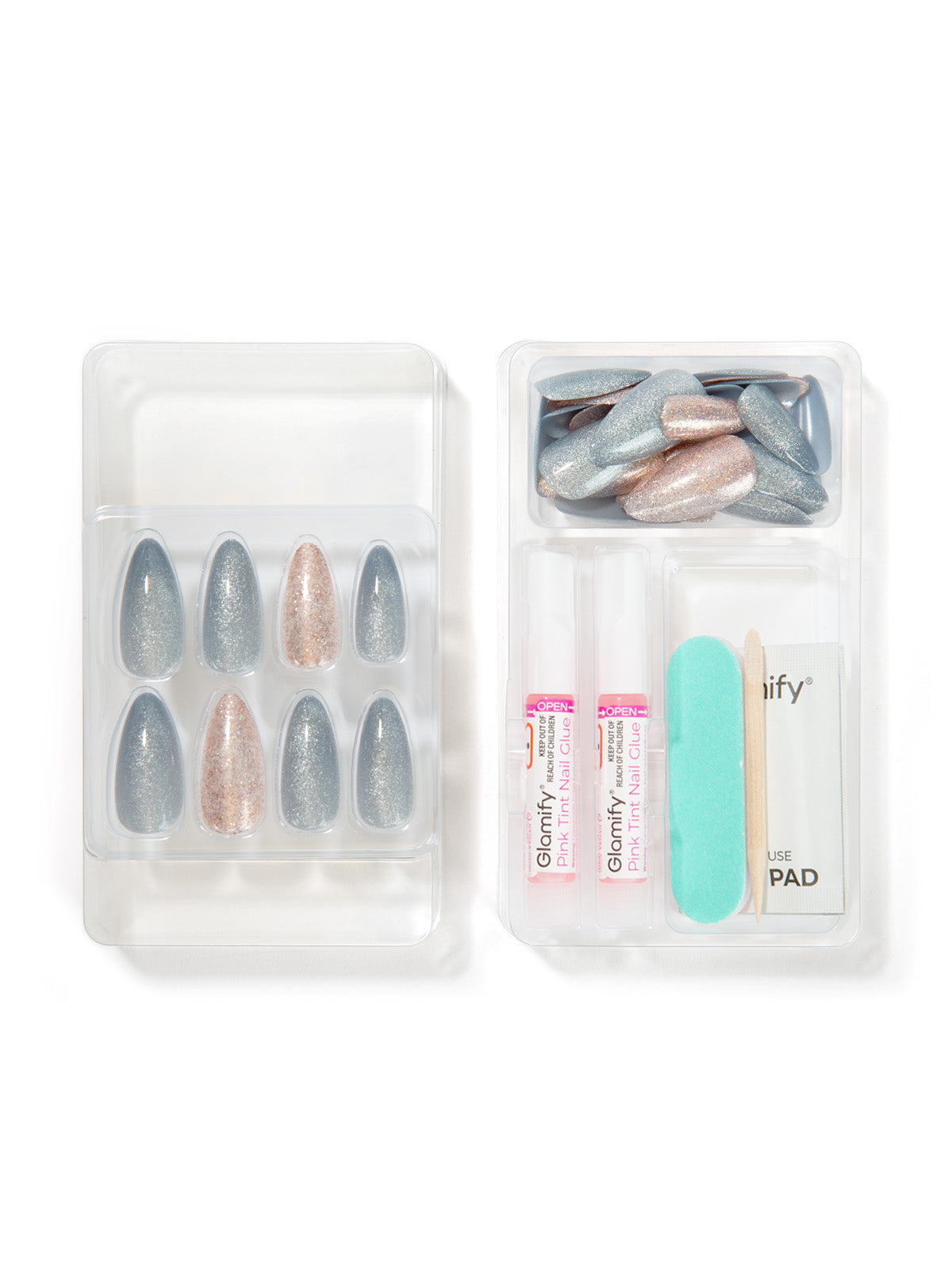 NTYT08 Yours Truly Press On Nails - Almond Long