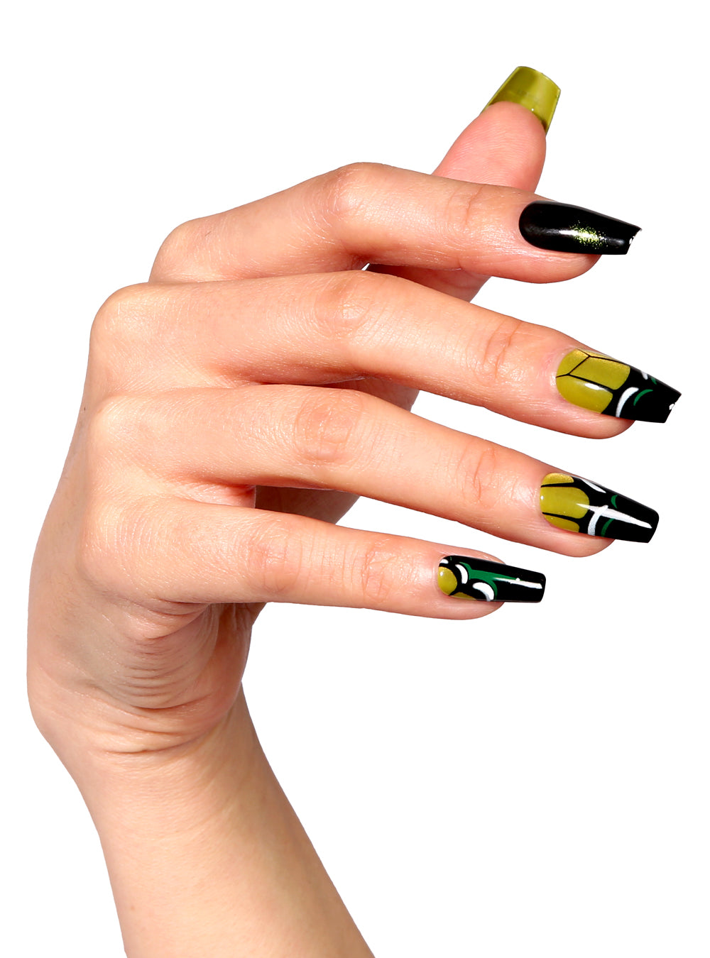 Beautifly: Press-on Nails - Coffin Medium