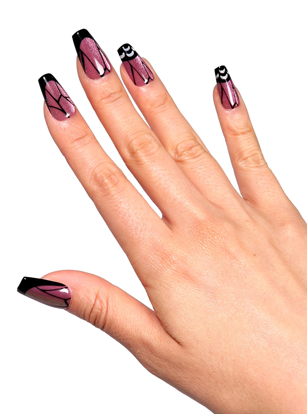Beautifly: Press-on Nails - Coffin Medium