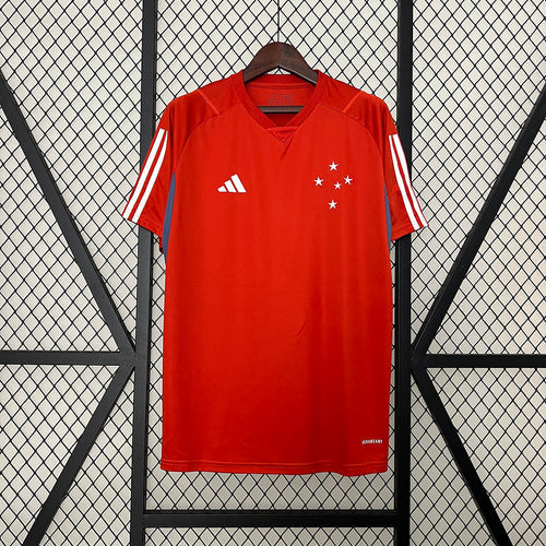 Camiseta 24∕25 Cruzeiro Training Wear Red All sponsors
