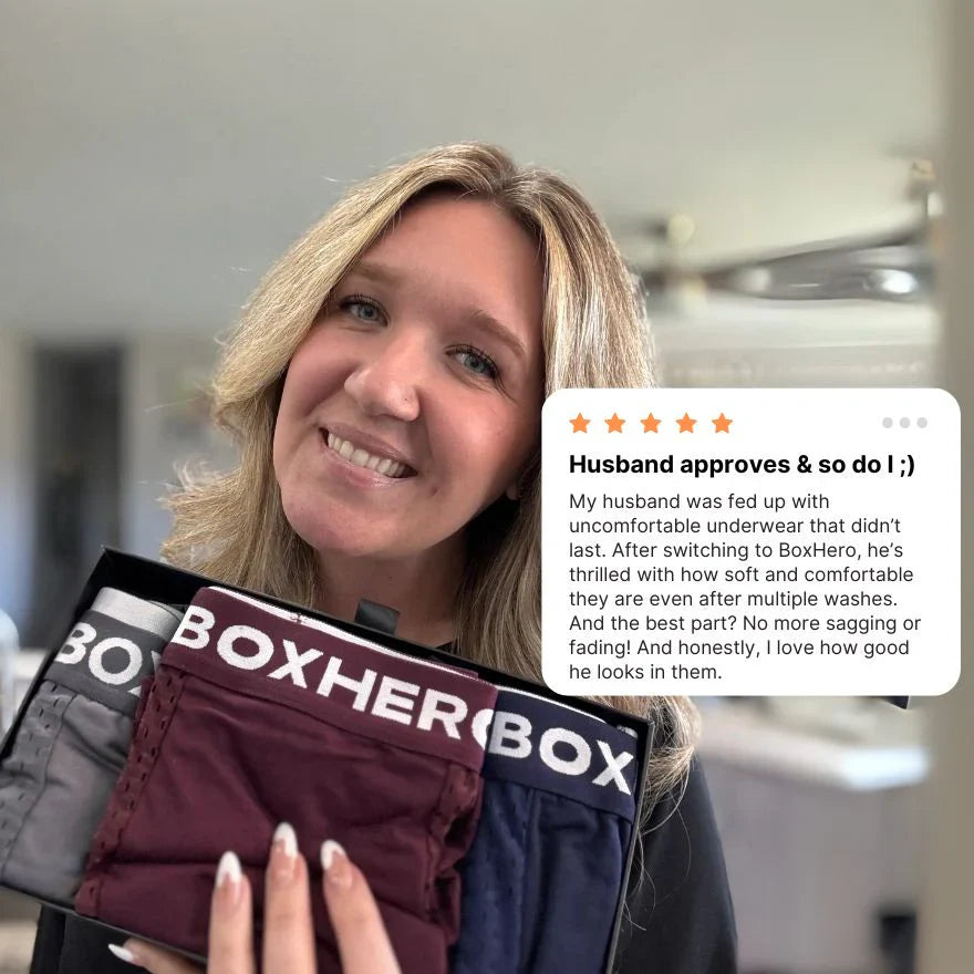 Boxers Reinvented: Sustainable Comfort That Moves With You - 5-PACK