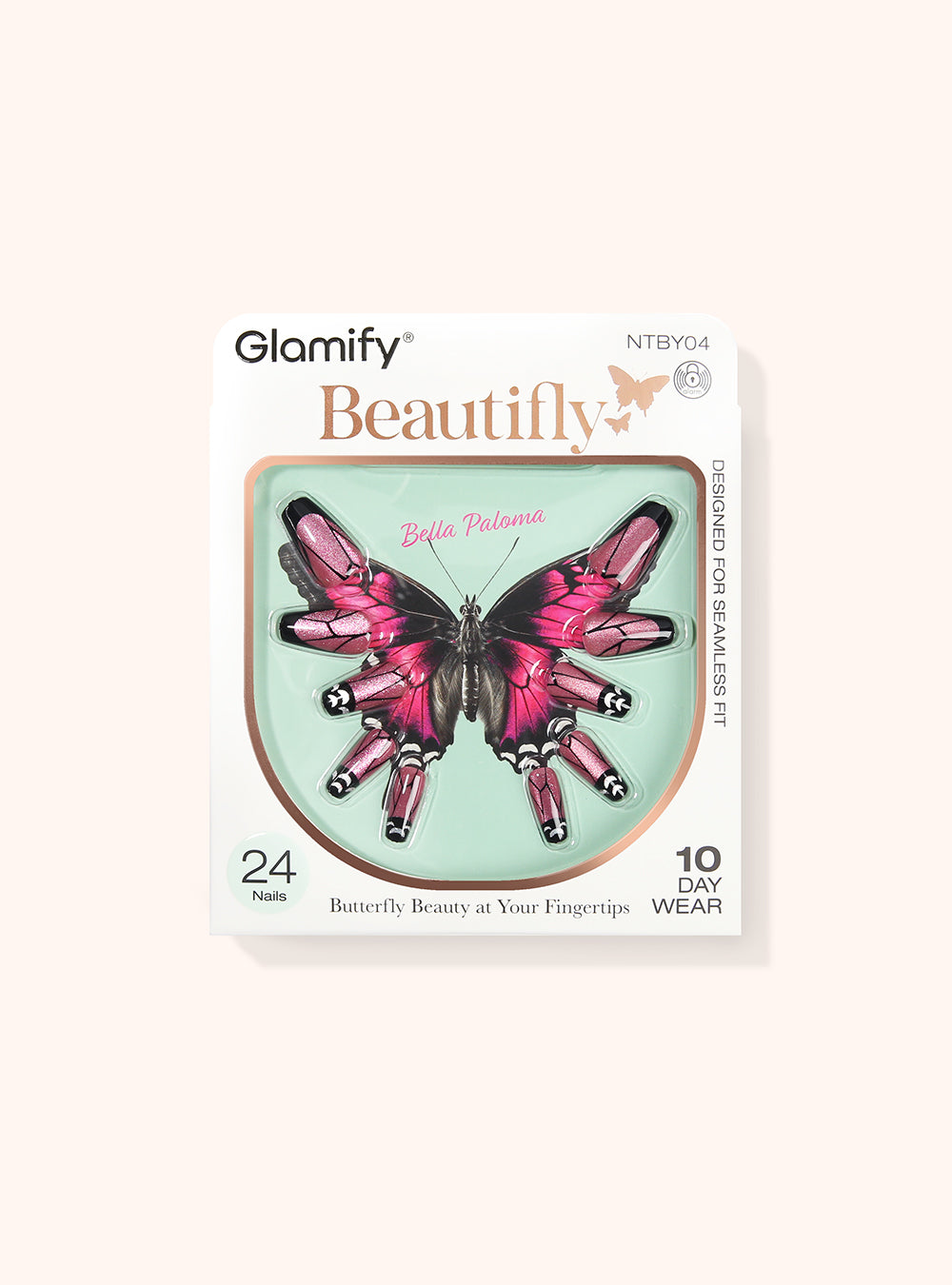Beautifly: Press-on Nails - Coffin Medium