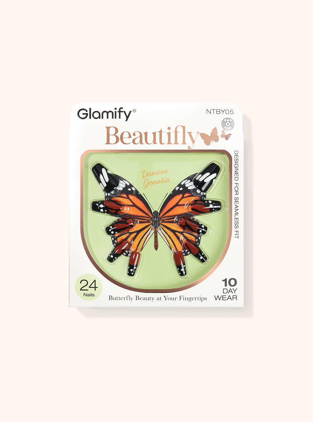 Beautifly: Press-on Nails - Coffin Medium