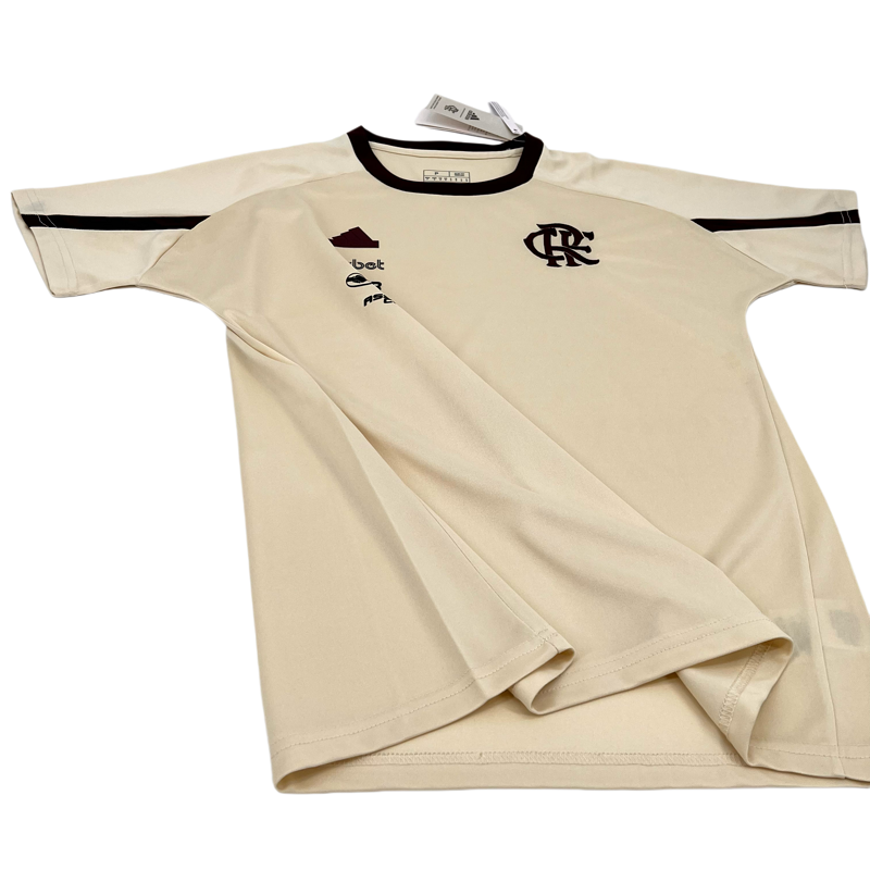 Camiseta 24∕25 Flamengo Treino Branco