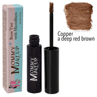Copper - a deep red brown for redheads