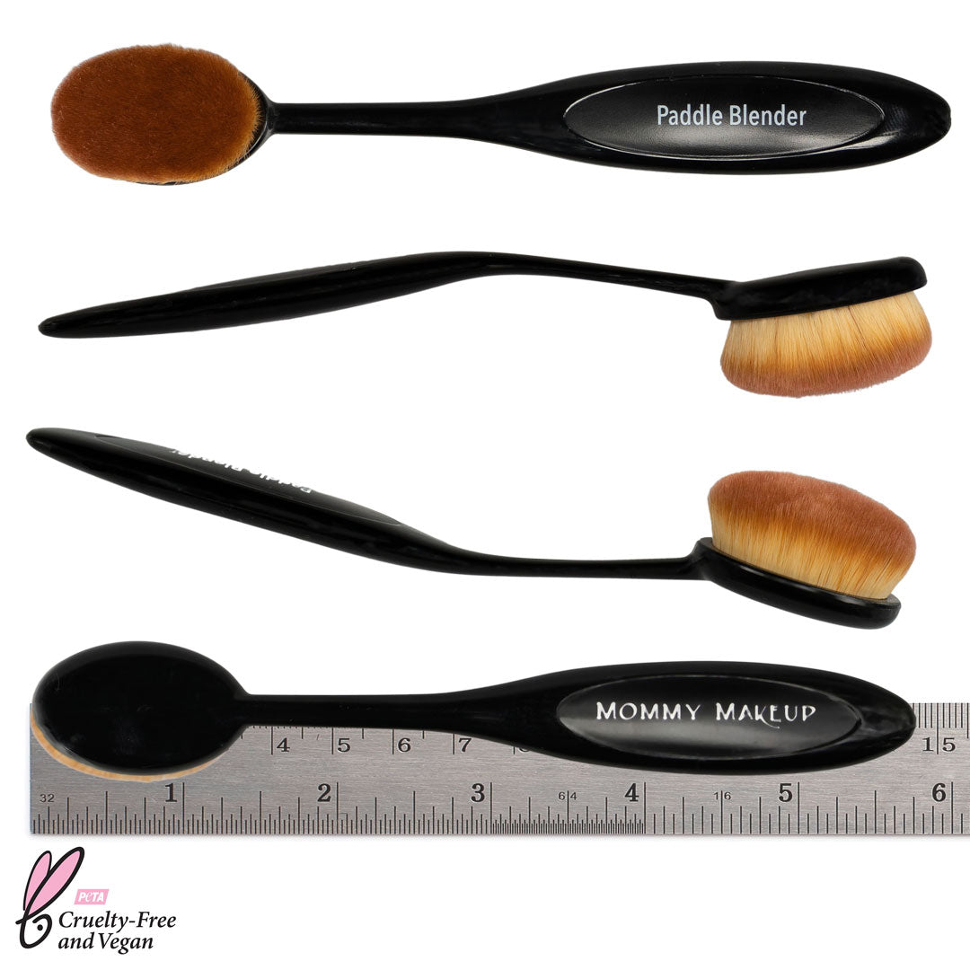Teardrop Blender Sponge + Paddle Blender Brush