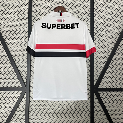Camiseta 2024∕25 sao paulo home+All sponsors
