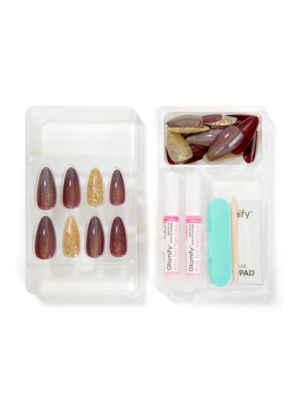 NTYT01 Yours Truly Press On Nails - Almond Long