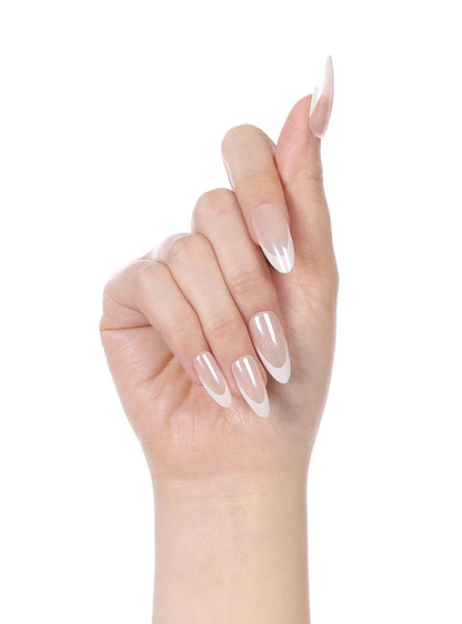 NTMR01 Mesmerize Premium Press On Nails - Almond Long
