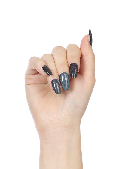 NTMR08 Mesmerize Premium Press On Nails - Coffin Medium
