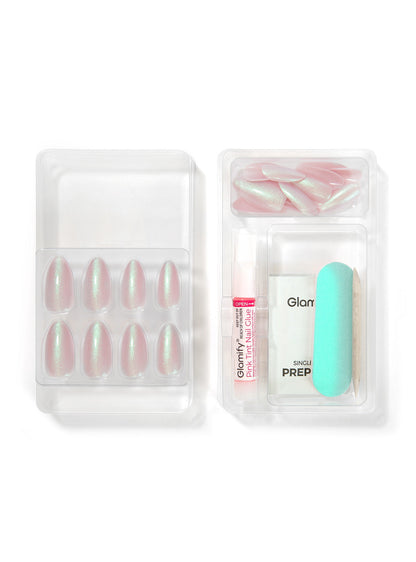 NTMR06 Mesmerize Premium Press On Nails - Almond Medium