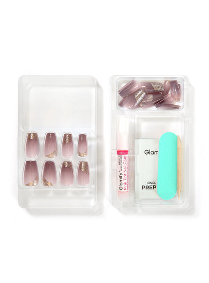 NTTS13 Trendsetter Press On Nails - Coffin Medium
