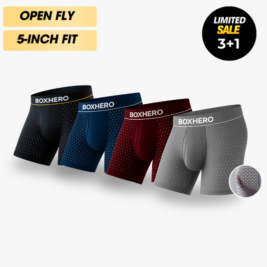 BOXHERO 2.0 BAMBOO FIBRE BOXER SHORTS - ALL-DAY COMFORT REINVENTED