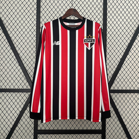 Camiseta 24∕25 Long Sleeve Sao Paulo Away