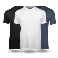 3-Pack (Black - White - Blue Navy)