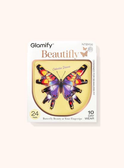 Beautifly: Press-on Nails - Coffin Medium