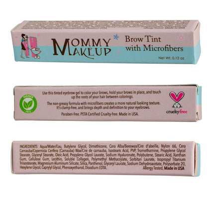 Clump-free, paraben-free, talc free, allergy tested, PETA certified cruelty free Brow Tint with Microfibers #Brow_Tint 