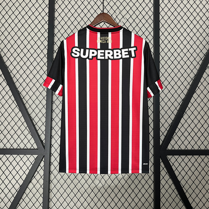 Camiseta 2024∕25 sao paulo away+All sponsors